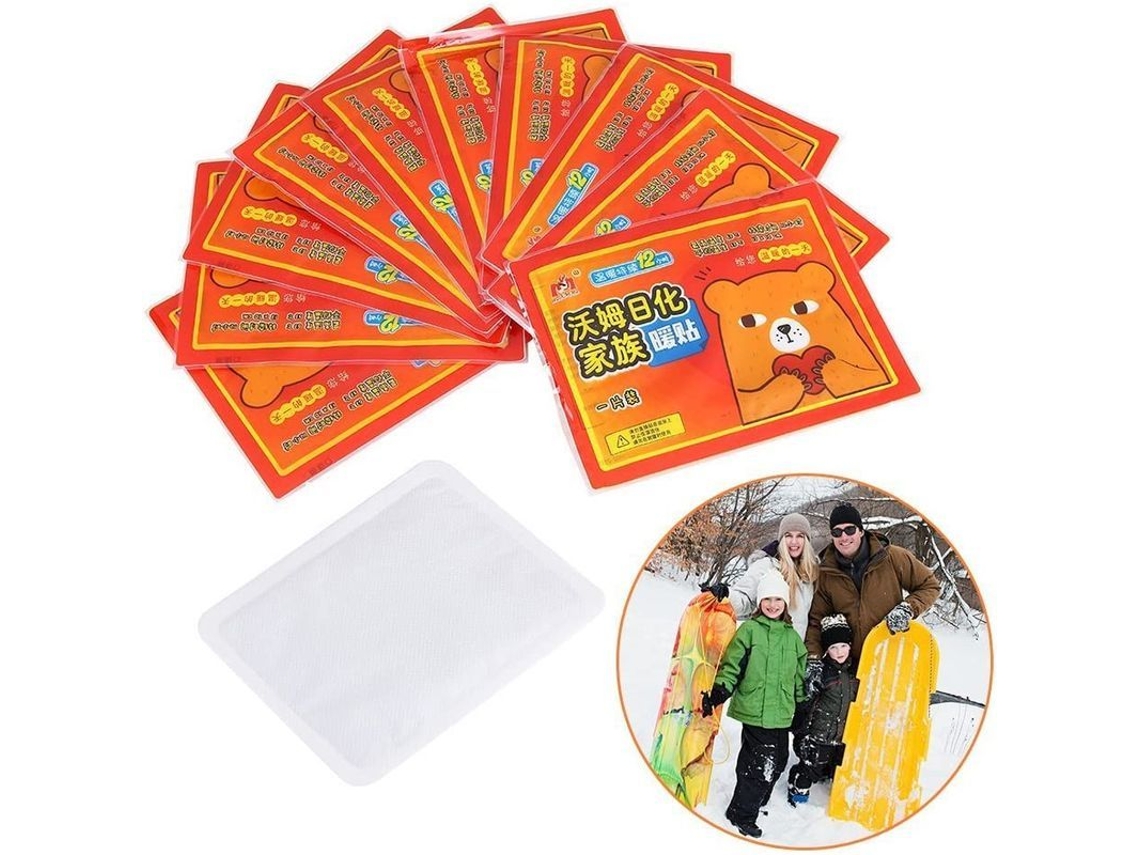 Envoltura Corporal Autoadhesiva, 10 Unidades, Parches Térmicos Para Pies, Ideales Para Invierno Y Actividades Al Aire Libre.