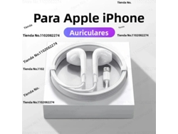 Auriculares de lujo con cable, accesorios para altavoces inalámbricos Bluetooth Mdug (auriculares Apple)