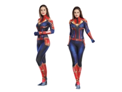 Disfraz de Capitán Marvel de los héroes de Marvel M