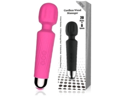 YEMAESRE Ccr0317Zzh25 Masajeador personal inalámbrico con 8 velocidades variables y 20 modos de vibración rosa
