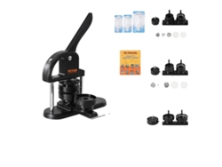 Máquina para fabricar botones, diseño ergonómico, juego de accesorios incluido, JMB-X3, 300 botones