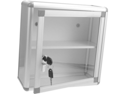 Botiquín Multicapa Aluminio Cerradura Capacidad Impermeable Portátil Armario Pared Almacenamiento Familiar