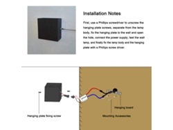 Lámpara De Pared Led Cob Moderna De 6w, Diseño Cúbico, 85-265v, Aluminio, Para Pasillo, Dormitorio, Balcón.
