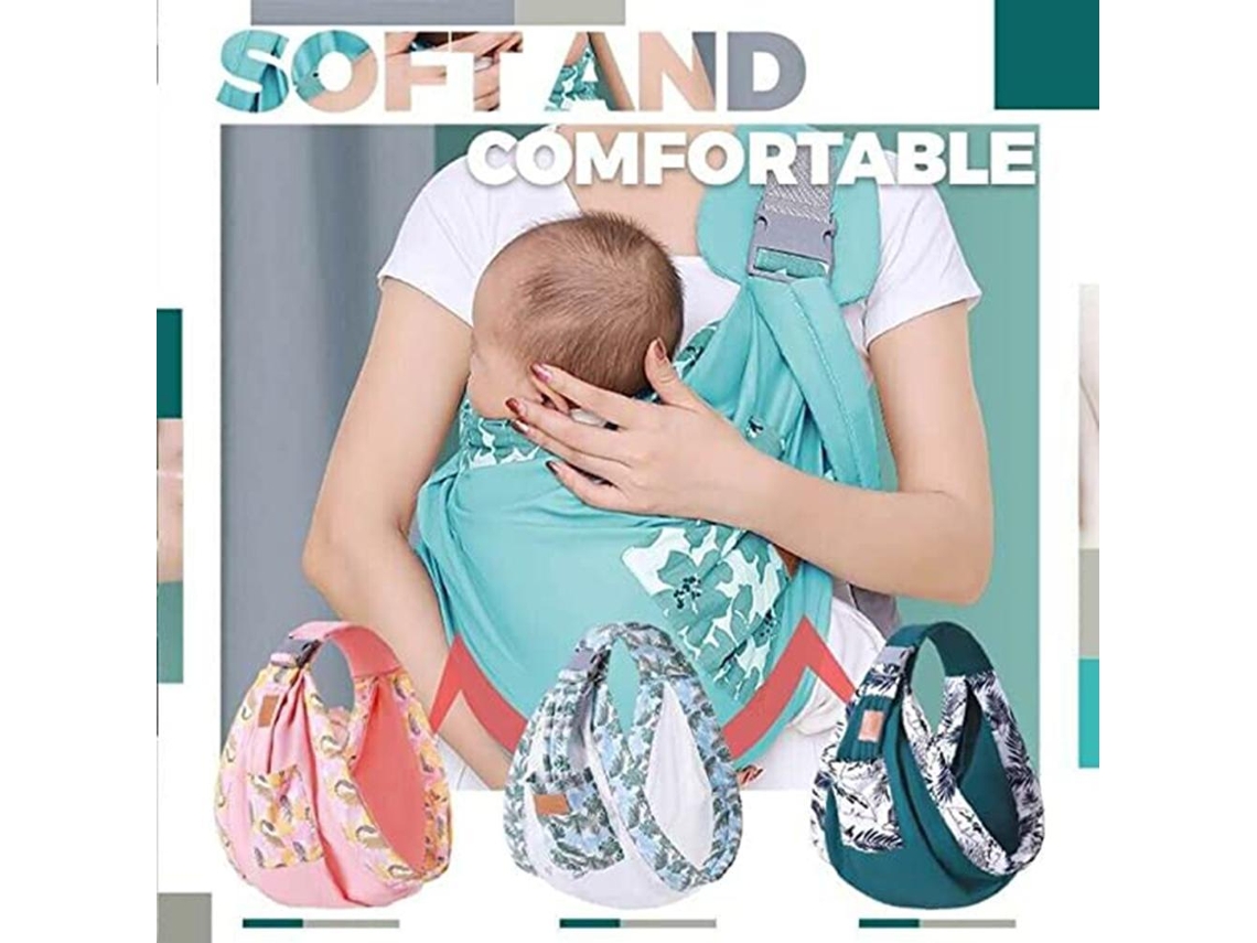 Conjunto Portabebés De Algodón Suave Para Recién Nacidos Con Bolsa Y Hombreras.