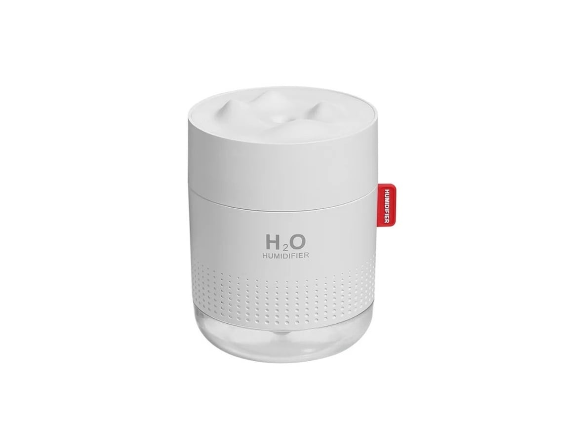 Humidificador Para Cuarto Y Plantas Luz Nocturna Apagado Automático Yizhood Blanco