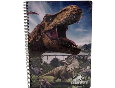 Cuaderno JURASSIC WORLD 71052 (Negro)