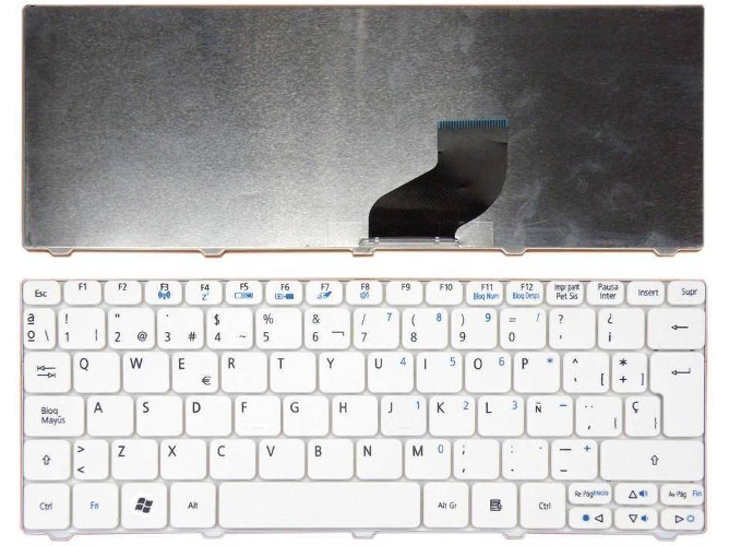 Teclado para Portátil Acer Aspire One Nav50 Ze6 Em350 D260 Pk130D32B18