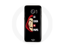 Funda para Samsung Galaxy S7 La Casa de Papel Logotipo Emáscara