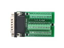 Yncm2026-adaptador Macho Db26 A Placa Pcb Módulo De Señales Tablero De Desconexión Terminal