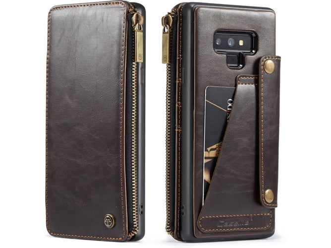 Funda iPhone X, XS WISETONY Ouqihan-5 Marrón