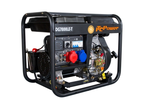 Itcpower Dg7800Let Generador Eléctrico Diesel Full Power Itcpower ITC POWER