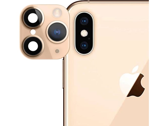 Protector de Cristal Templado iPhone 11 Pro, Pro Max AVIZAR Dorado