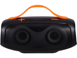 Altavoz Inalámbrico: Sonido Estéreo De 20 W, Entrada Usb Aux, Unidad Flash, Resistente Al Agua, Luz De Color Rgb.