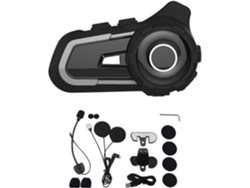 Casco S2 Bluetooth Bt5.1 Para Motocicleta Y Esquí Con Doble Intercomunicador (no Requiere Intercomunicador).