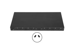 Divisor De Interfaz Multimedia Hd De 1 A 8 Con Soporte Plug And Play 4k Para Monitores Uhd.