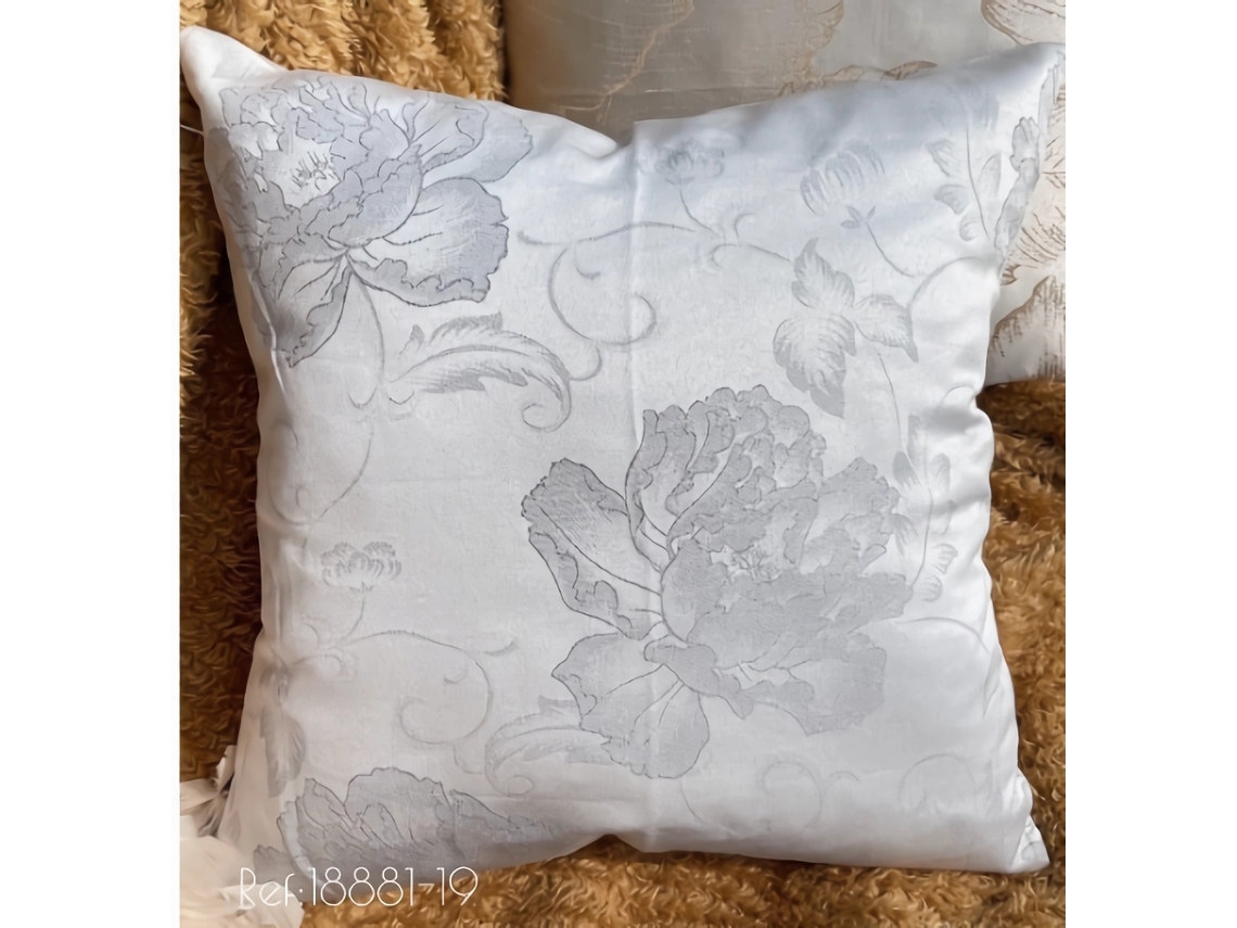 Avec Funda de cojín Estampado Loto Gris Claro 45*45cm BOD HOME