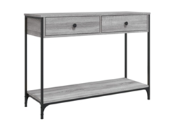 Maison Exclusive - Mesa Consola Madera De Ingeniería Gris Sonoma 100x34,5x75 Cm