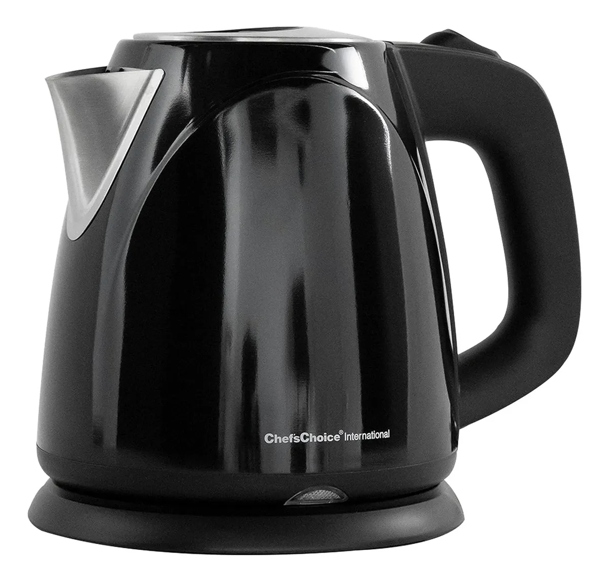 Hervidor eléctrico Chefschoice, 1 litro, color negro