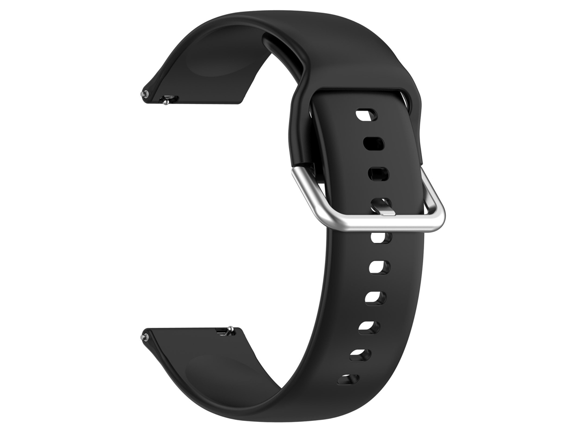 Pulsera de silicona universal para Amazfit Bip/Amazfit Bip Lite/Amazfit Bip 1s de 20 mm, color negro, Hexinyigjly