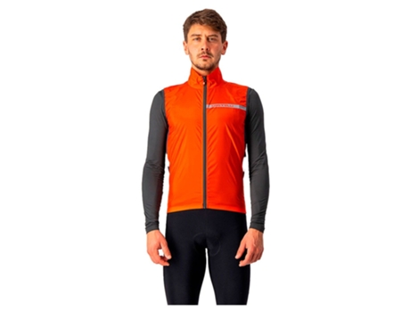 Coletes CASTELLI Gilet Squadra Stretch Vermelho XS Homem