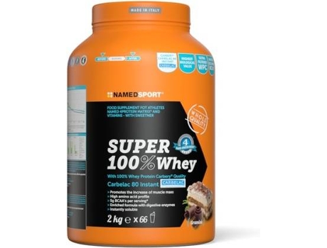 Proteína de Suero de Leche NAMEDSPORT Super 100% WheyTiramisu (2kg)