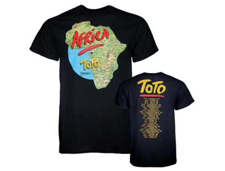 Camiseta ROCKINSTONE Toto Camiseta ROCKINSTONE Toto Africa Tour (XXL)