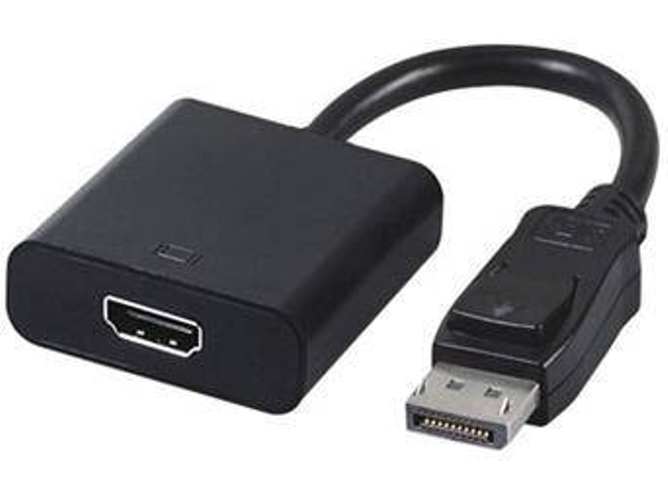 Adaptador GEMBIRD A-DPM-HDMIF-002 (HDMI-DisplayPort - Negro)