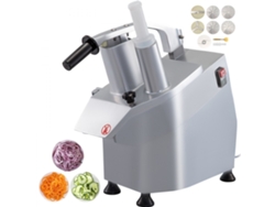 Cortador y rallador eléctrico de verduras y queso Tekmaquinas de 550 W con discos de acero inoxidable