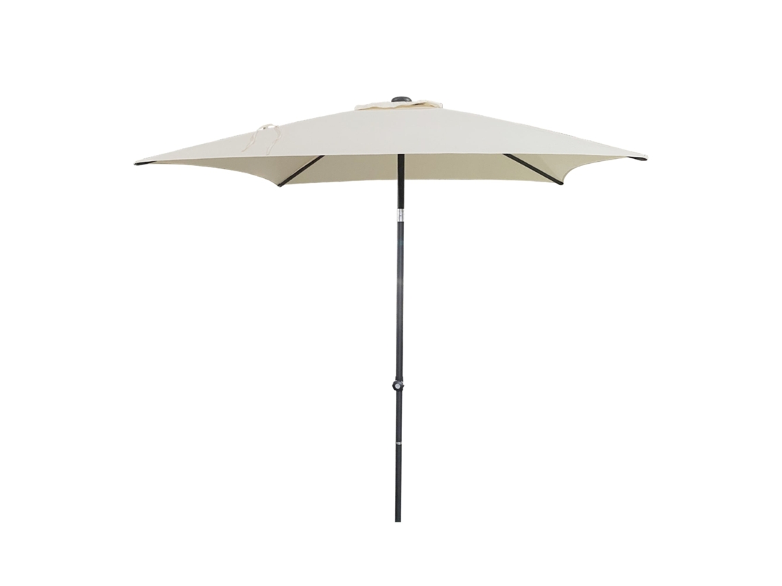 Guarda sol Exterior 200x200 Antracite Natural Creta GARBAR