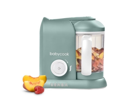 Robot de Cocina para Bebé BABYCOOK Beaba Solo Eucalyptus (4 en 1)
