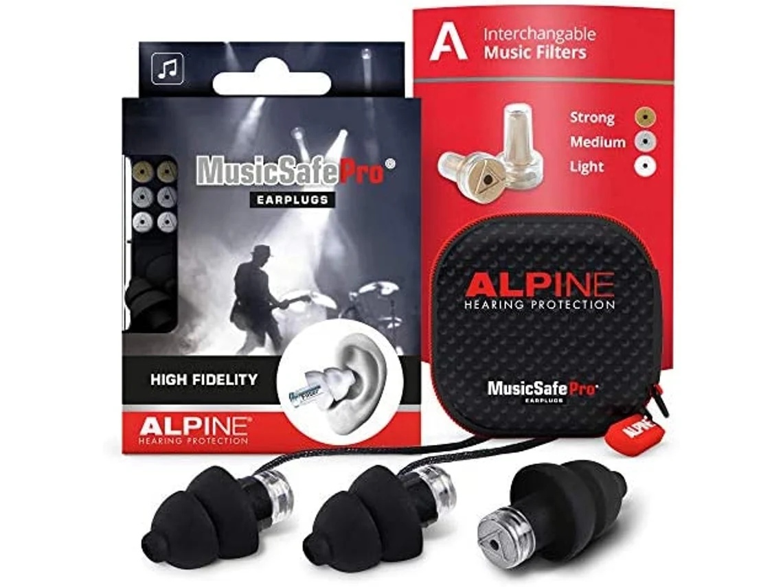 ALPINE Musicsafe Pro 3 Niveis Preto