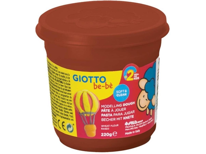 Plastilina GIOTTO Marrón (220g)