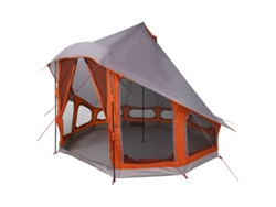 Tienda Tipi Familiar Tipi Gris Y Naranja 404 X 370 X 270 Cm