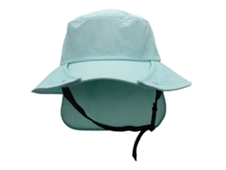 2026-gorra De Cubo Surf Protección Uv Unisex Con Correa De Barbilla Impermeable Y Aleta Desmontable Azul