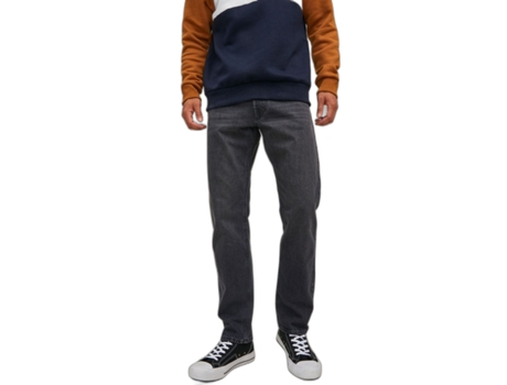Pantalones Vaqueros para Hombre JACK & JONES (27x30 - Negro)