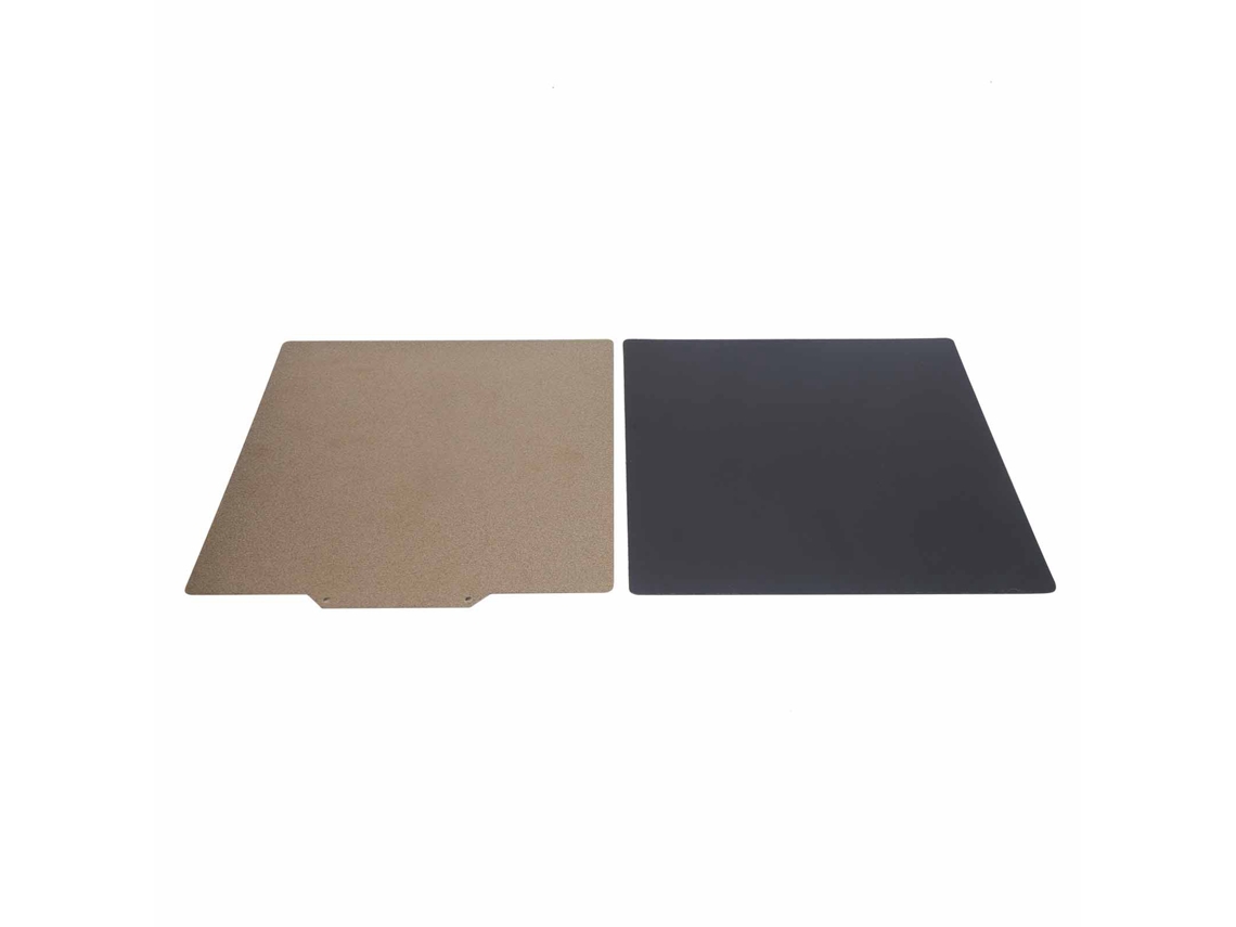 Placa Magnética De Acero Con Lámina Adhesiva De Polvo De Oro, Accesorio Para Impresora 3d, 235x235 Mm