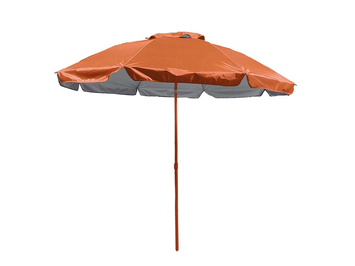 Sombrilla Marbueno D220 cm de acero y nailon para jardín y playa - Marbueno Verano