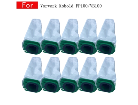 Para Vorwerk Kobold FP100 VB100 accesorios de Robot aspirador bolsa de polvo piezas de repuesto reemplazables para el hogar