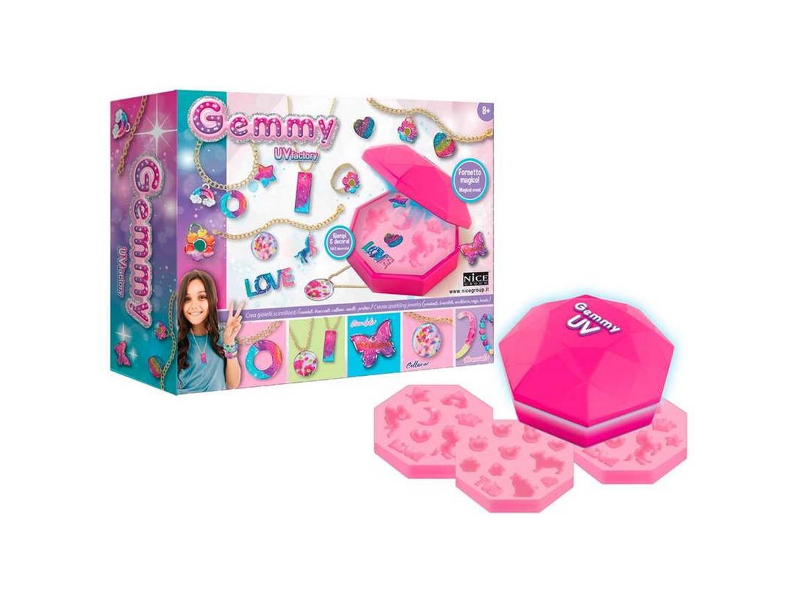 Set Cuentas NICE Juego de Manualidades Gemmy Uv Factory
