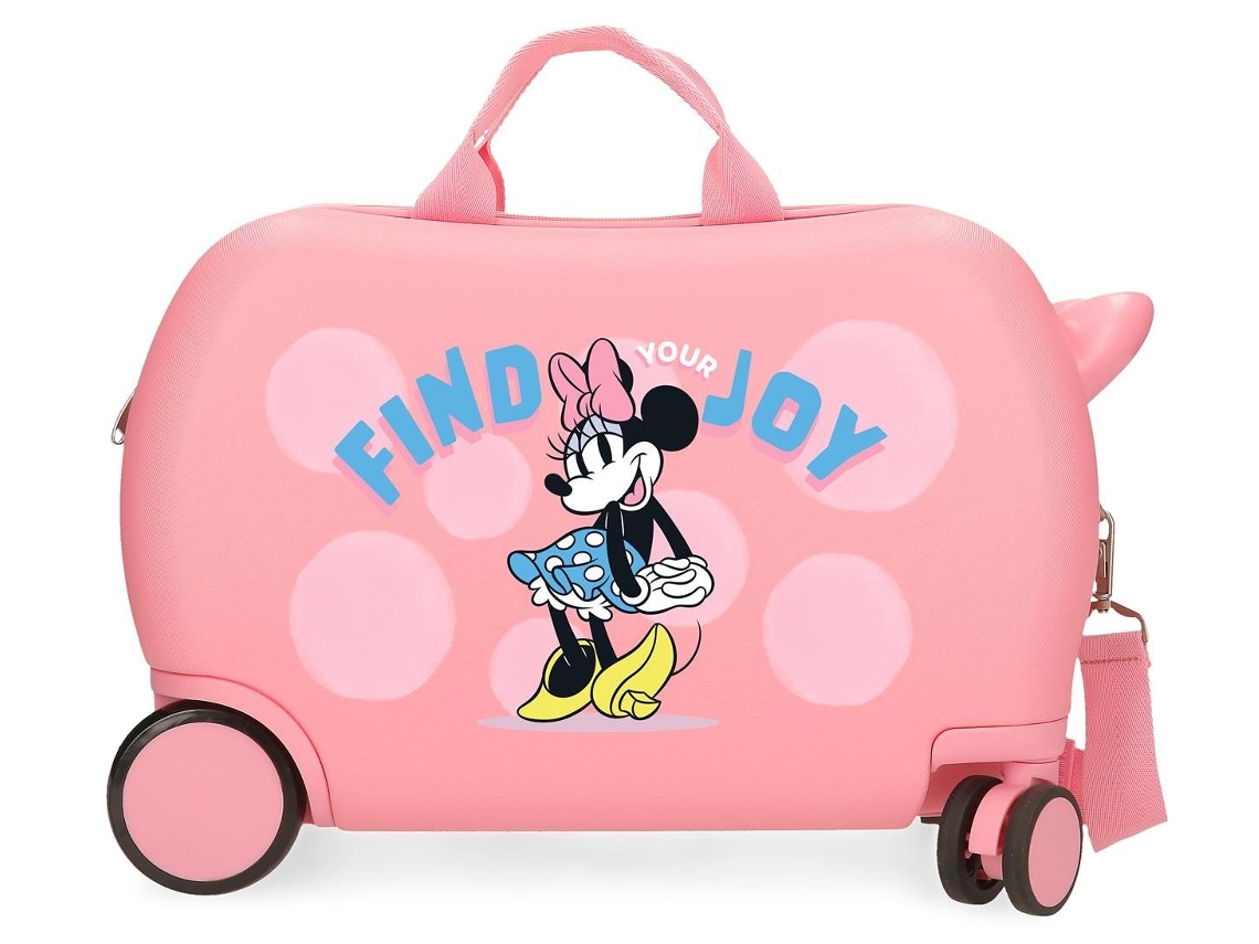 Maleta de viaje Disney Minnie Mouse Happy Pink 45x31x20cm 630121104008