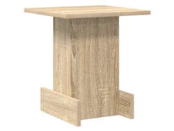 Mesa Auxiliar | Mesa Lateral Roble Sonoma 35,5 X 35 X 40 Cm