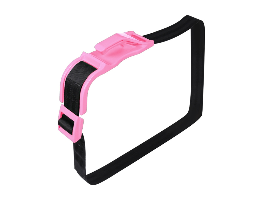 Cinturón de seguridad especial para embarazadas, ajustador anticolisión, color rosa CUICH