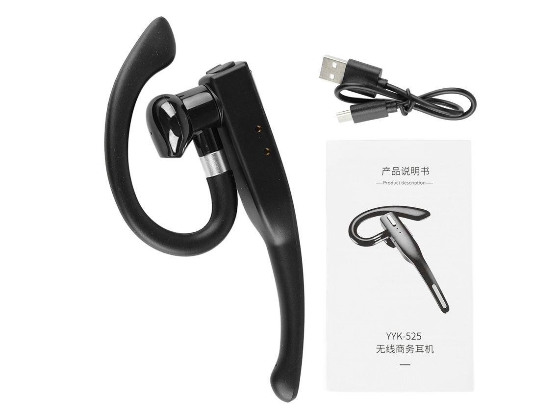 Auriculares Inalámbricos Bluetooth 5.1 Con Reducción De Ruido Ipx7, Ligeros, Ideales Para Negocios Y Con Sonido Hd.