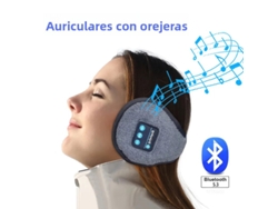 Auriculares Inalámbricos Bluetooth Unisex, Con Orejeras Con Capucha Y Micrófono, Perfectos Para Usar En Invierno.