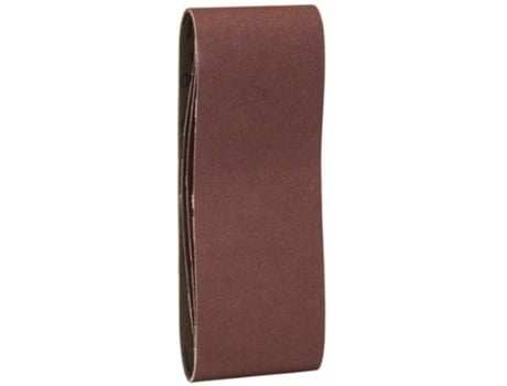 Conjunto de 3 Bandas de Lija BOSCH para Lijadora de Rolos - Qualidade Vermelho G= 150