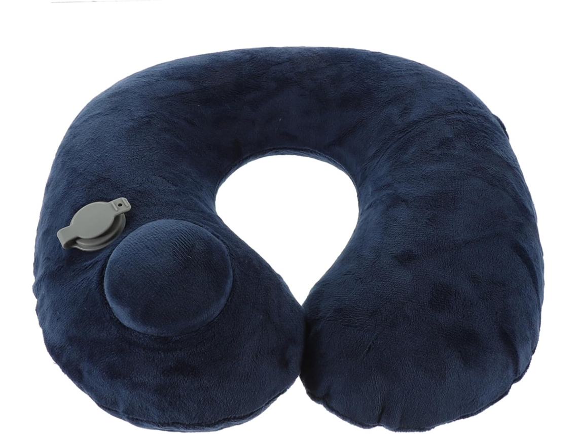 Almohada De Viaje Inflable, Soporte Ergonómico Para El Cuello, Soporte Cervical Automático Para Avión.