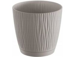 Maceta PROSPERPLAST Sandy P (Beis - 23.9 x 23.9 x 22.5 cm)