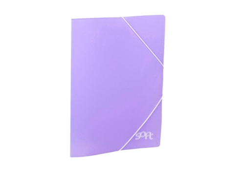 Portafolio CARCHIVO Soft A4 Folio con Elástico 30 Bolsillos Malva Pastel 50613014