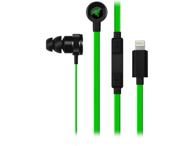 Auriculares Gaming Con Cable RAZER Hammerhead (In Ear - Multiplataforma - Noise Cancelling - Negro)