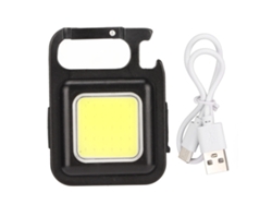Linternas Pequeñas Cob Multifuncionales Recargables Con Llavero, Mini Linterna Para Actividades Al Aire Libre, Camping